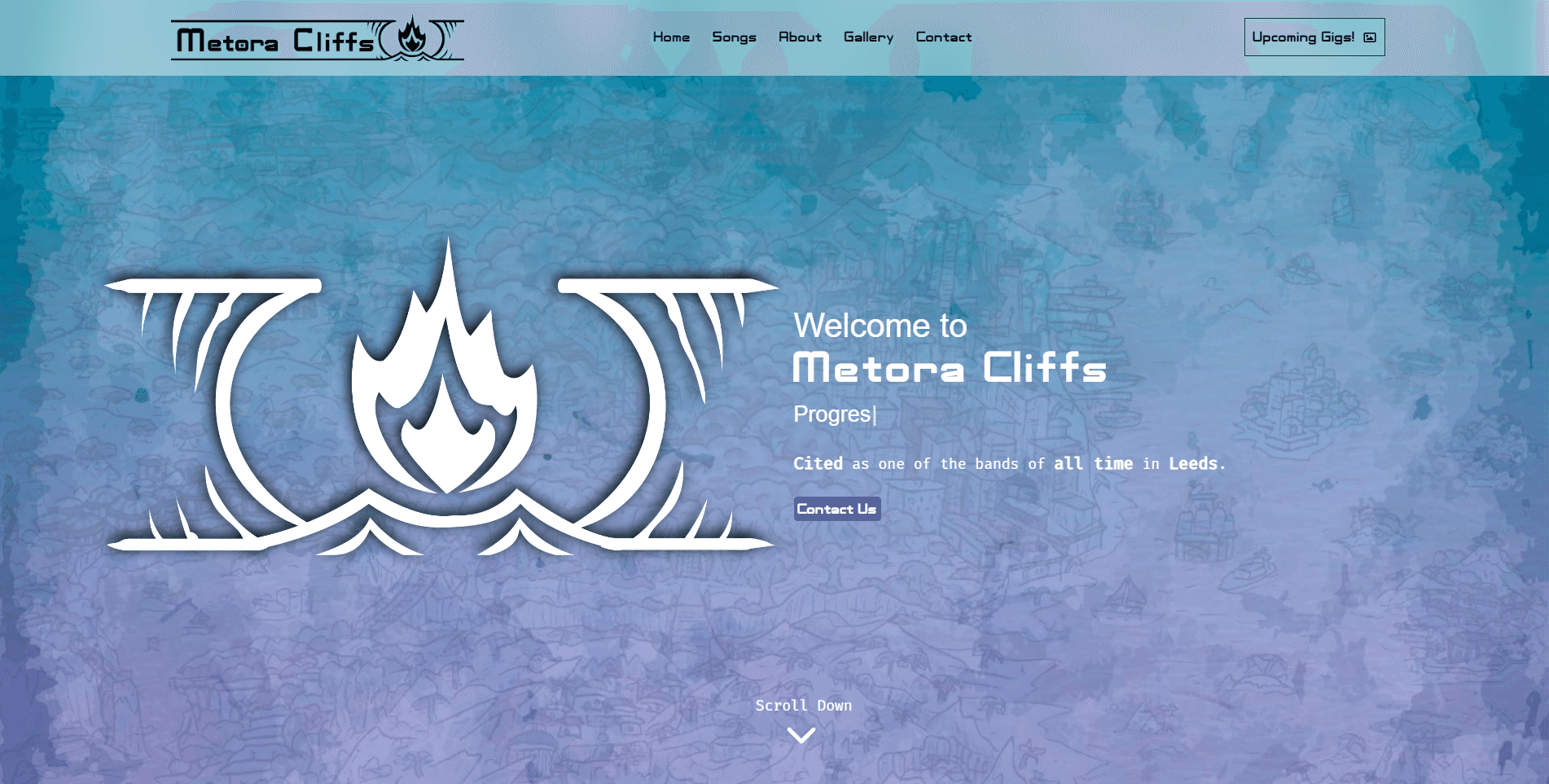 Metora Cliffs Web: Homepage